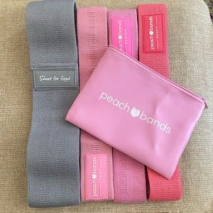 Peach Bands Hip Band Set Resistance Bands - Exercise Bands for Leg and Booty